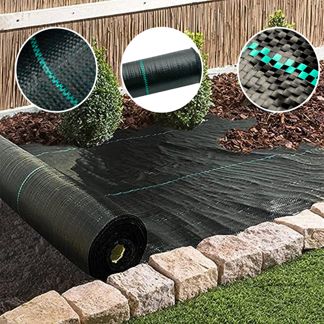 PP Agriculture Reflective Ground Cover Fabric 15m Anti-Weed Mat pour le marché de la France