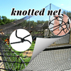 Nylon Net Fabric noir Nettted Balcon Pigeon Netting