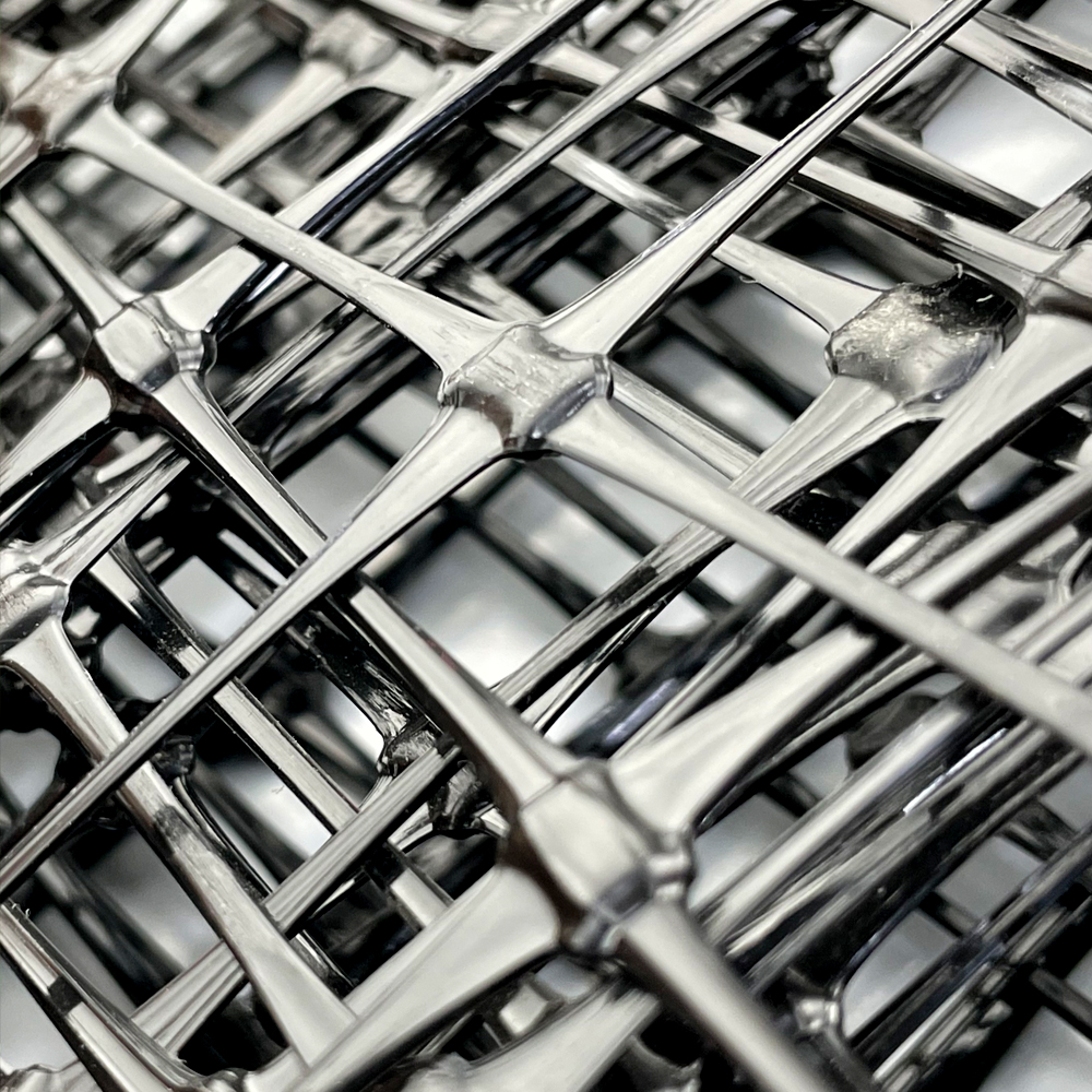 Clôture en plastique en plastique étiré UV traité PP Netting BOP extrudé