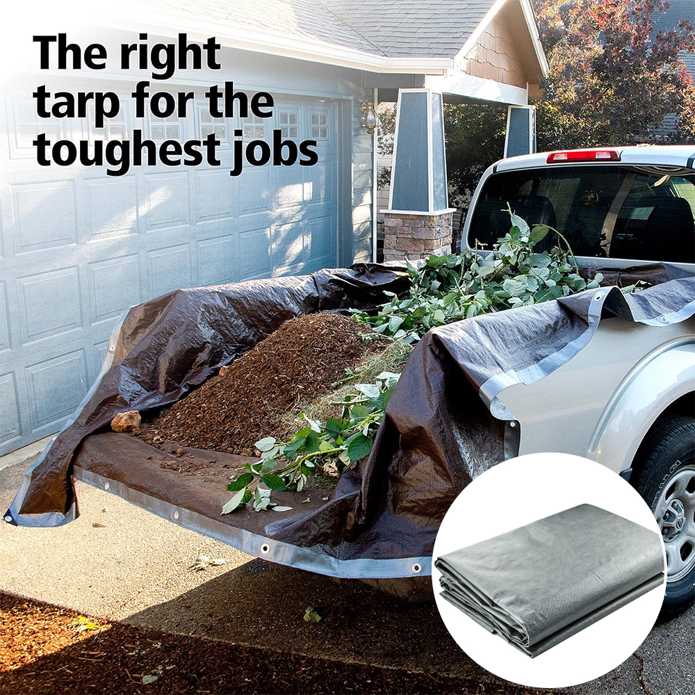 Tarps en toile extérieure bleu robus