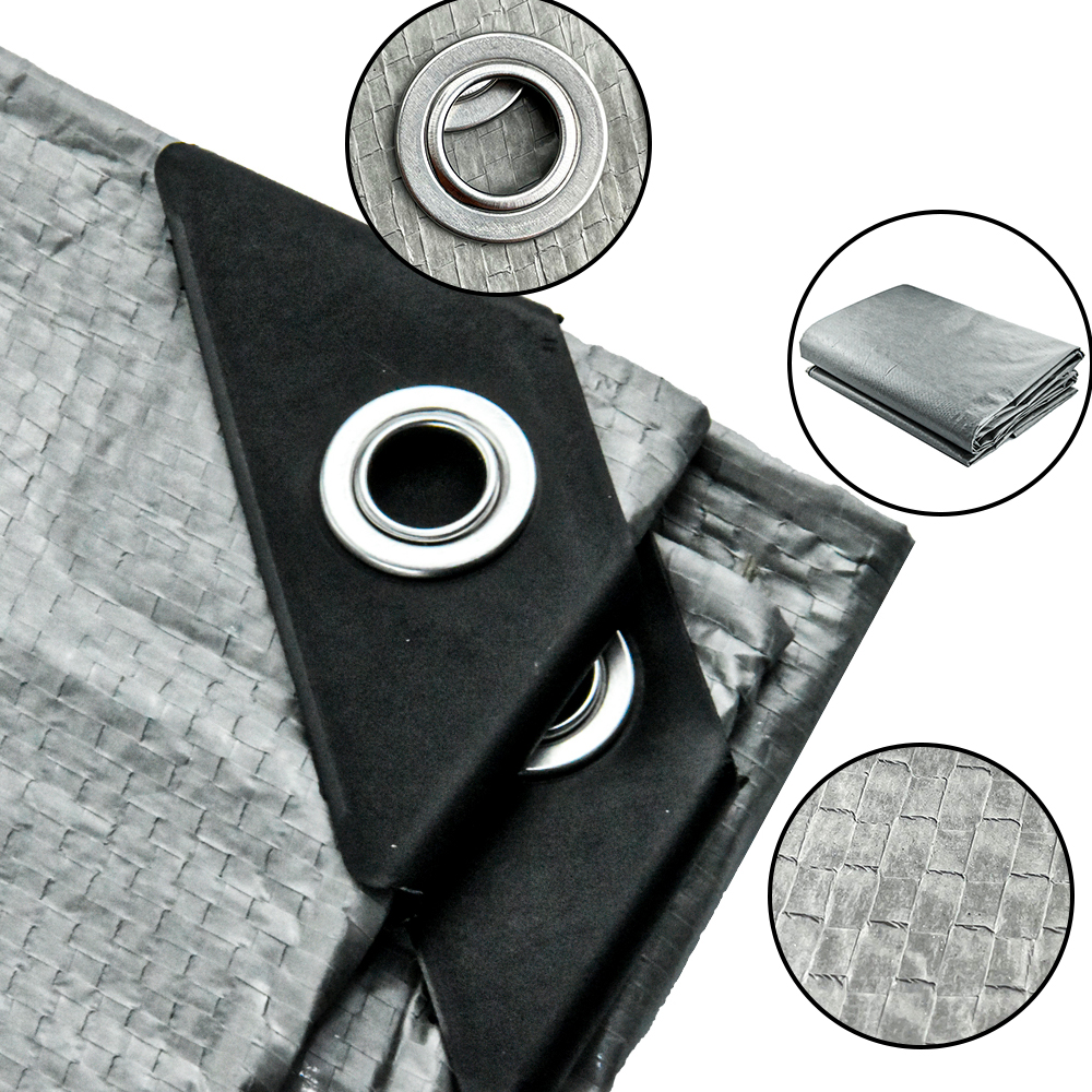 Fiche d'orang agricole et industrielle PE Tarpaulin avec fournisseur de couverture UV