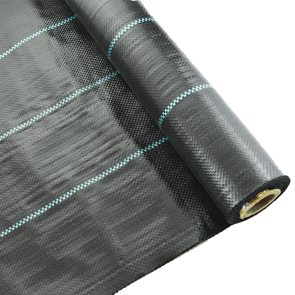 Végétation noire Végétation des mauvaises herbes Mat à terre Couverture de protection contre la plante Croissance