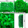  Jardin extérieur UV protégé un faux plastique verdoyant mur d'herbe