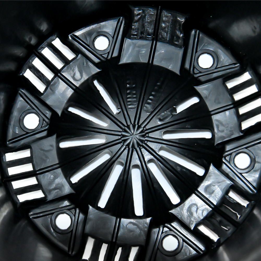 Plateaux de pots de pépinière de plante de couleur noire durable pour les usines de transplantation