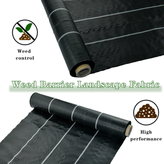 Végétation noire Végétation des mauvaises herbes Mat à terre Couverture de protection contre la plante Croissance