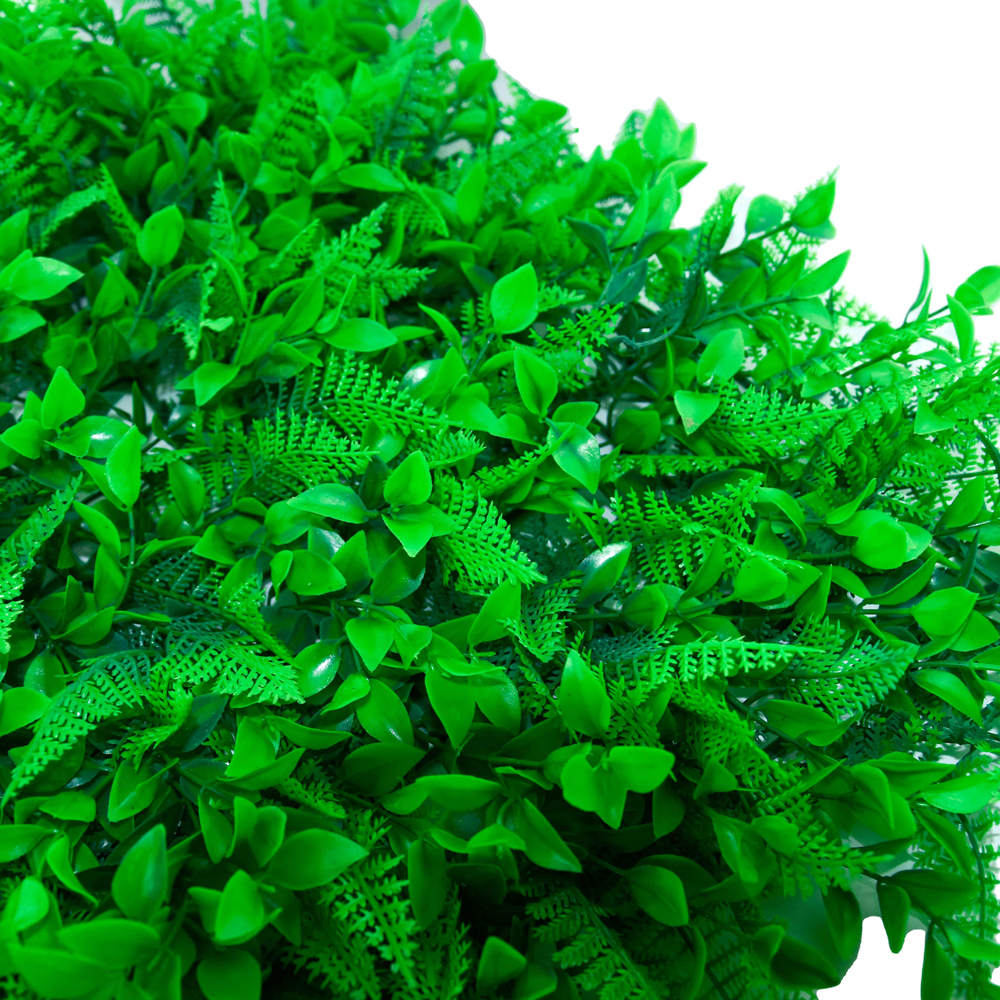 Jardin extérieur UV protégé un faux plastique verdoyant mur d'herbe