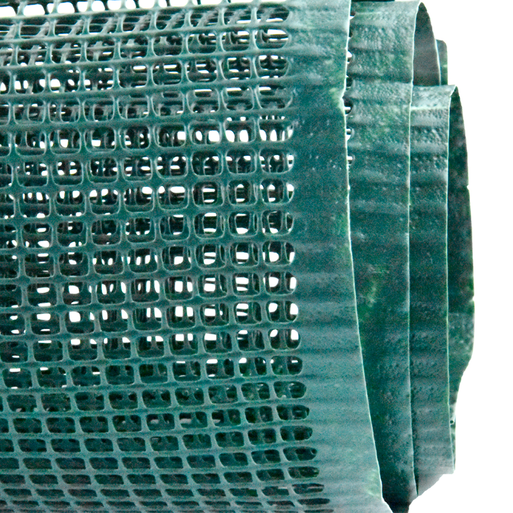 Couleur de couleur noire en plastique bop pour le filet de taupe extrudé de jardin