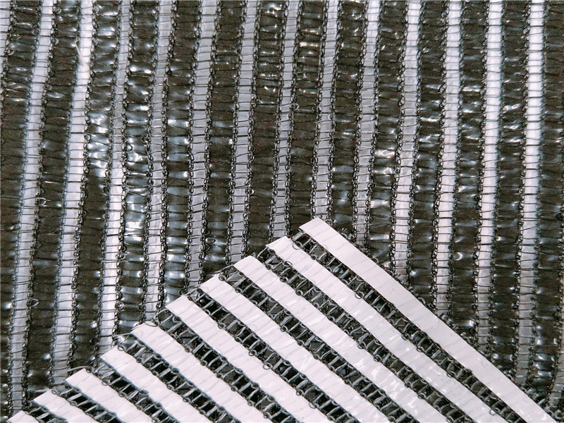 Blanc et noir de serre en aluminium de papier d'aluminium net pour la fleur