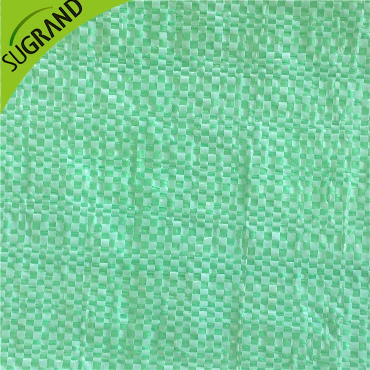 Couverture sol blanche et verte de 90gsm pour les jardins