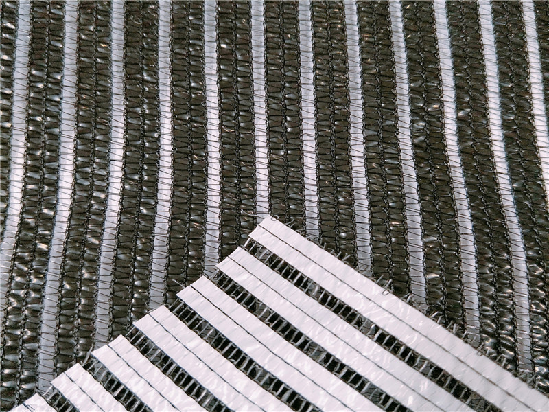 Blanc et noir de serre en aluminium de papier d'aluminium net pour la fleur