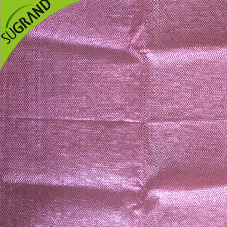 90gsm tapis blanc / herbe rouge pour les plantes