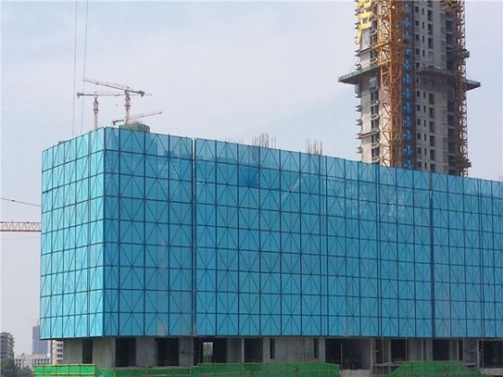 Le processus de production du filet de sécurité de la construction 