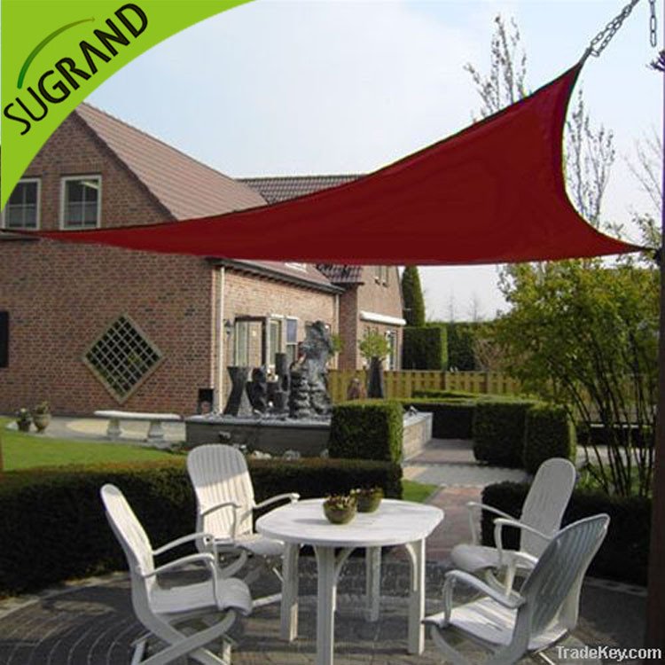 Red Sun Shade Car Cover Shelter