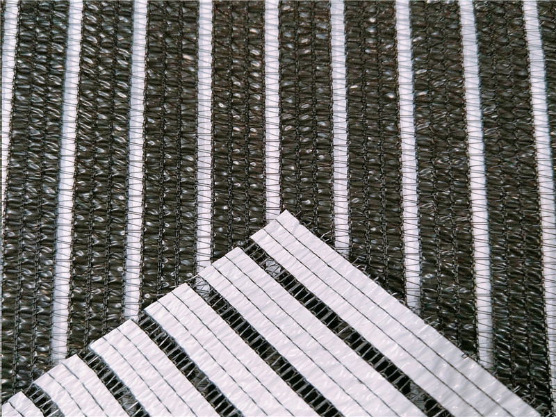 Blanc et noir de serre en aluminium de papier d'aluminium net pour la fleur