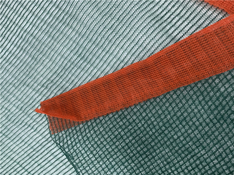 Filet Olive Mono Triangle Vert et Orange 100GSM