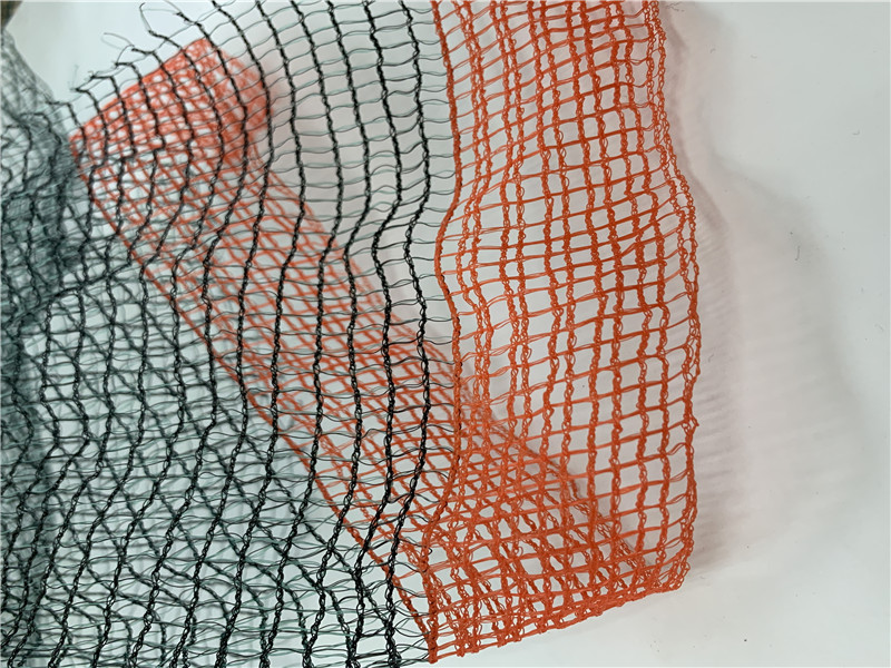 Filet Olive France Noir et Vert 55GSM avec Bord Renforcé Rouge