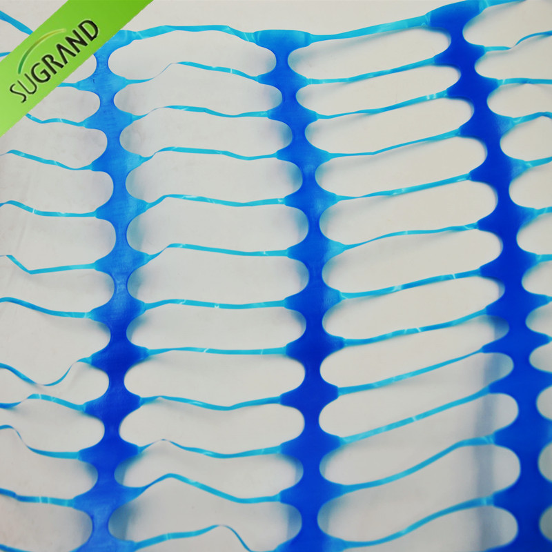 Filet de clôture de sécurité bleu 60gsm