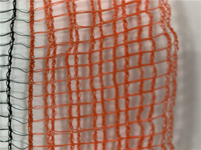 Filet Olive France Noir et Vert 55GSM avec Bord Renforcé Rouge