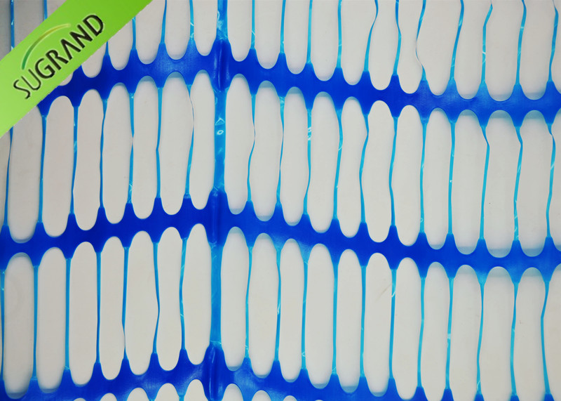Filet de clôture de sécurité bleu 60gsm