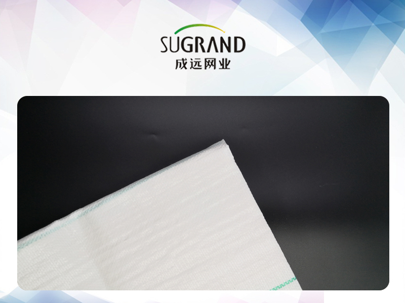 Couvre-sol blanc 100gsm de haute qualité de haute qualité / mauvaise herbe