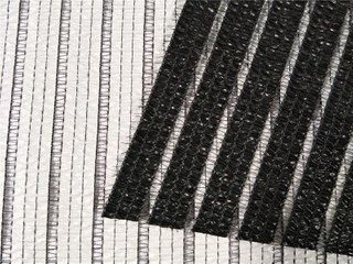 Blanc et noir de serre en aluminium de papier d'aluminium net pour la fleur