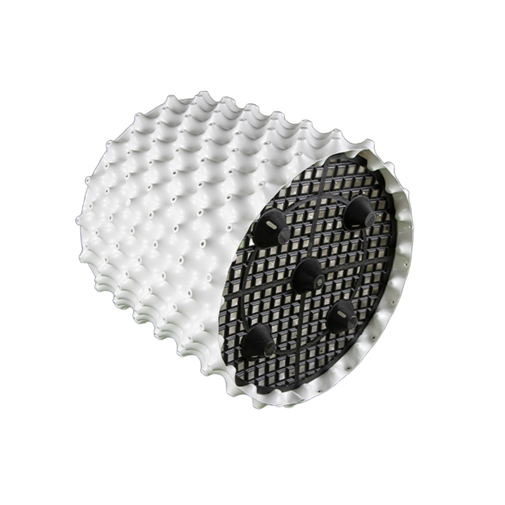 Récipient de contrôle de la racine de plante