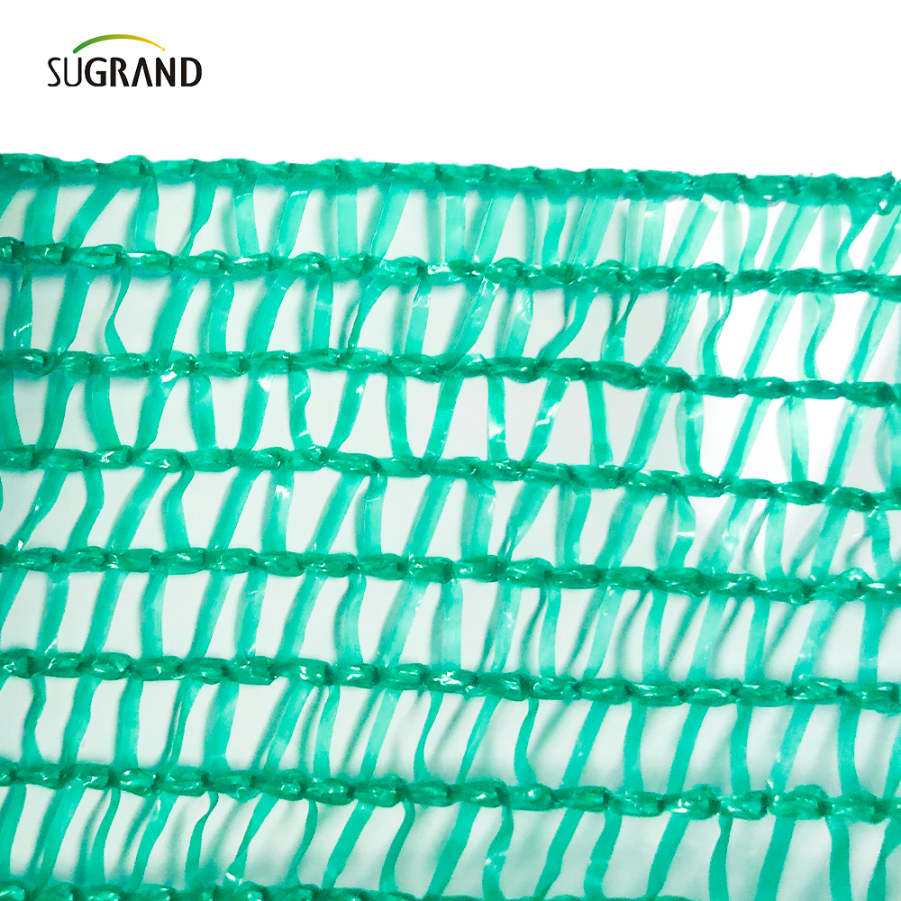 Filet d'ombrage vert foncé à six aiguilles