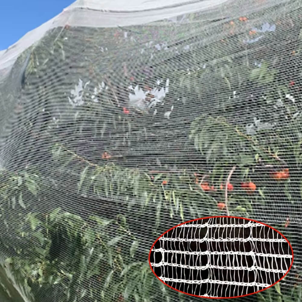 HDPE Traité UV 50gsm anti-Black Anti Bee Net