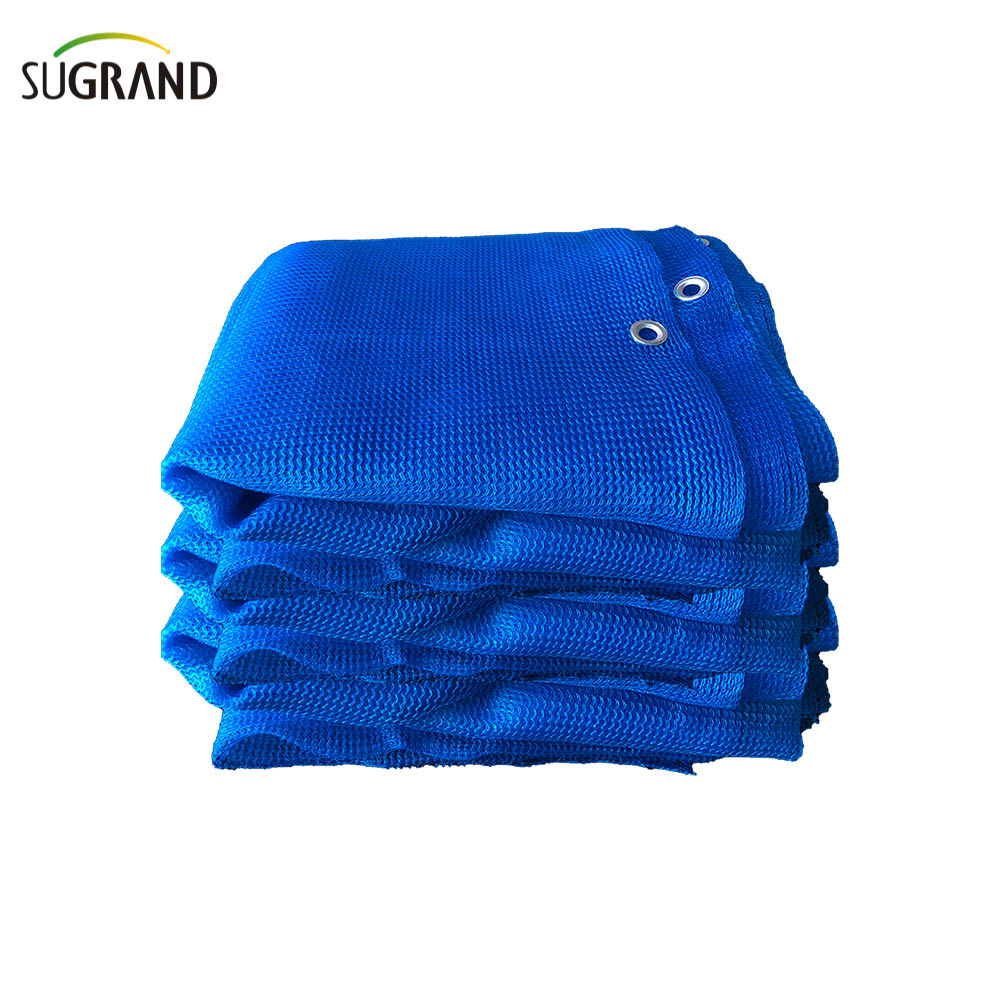 HDPE Construction Échafaudage Net Blue Building Safety Net 