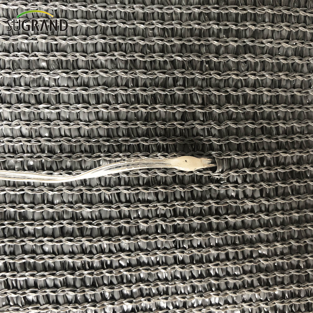 HDPE OUTOOOR SUN SHADE SAILS BALCON SHADE SHADE avec lampe 