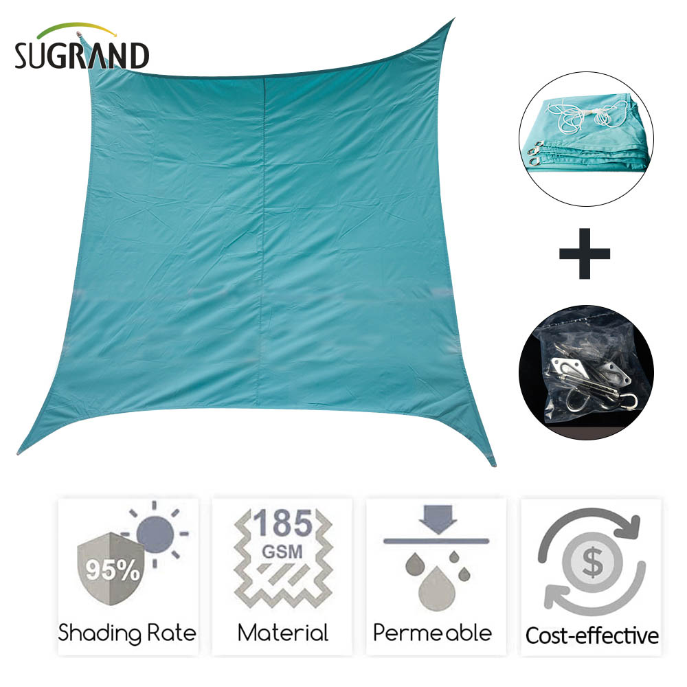 Toile d'ombrage 10x20 Voile d'ombrage Bleu Voiles d'ombrage