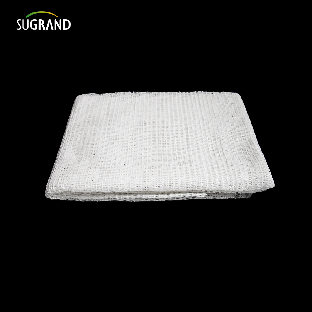 Filet blanc de débris d'échafaudage de protection de bâtiment de HDPE et d'UV