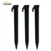 Nails de mouludes noirs en plastique Fixe de jardinage fixe Pas facile à décoller