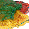 Sac de maille d'oignon de sac de maille de légumes de PE avec le cordon