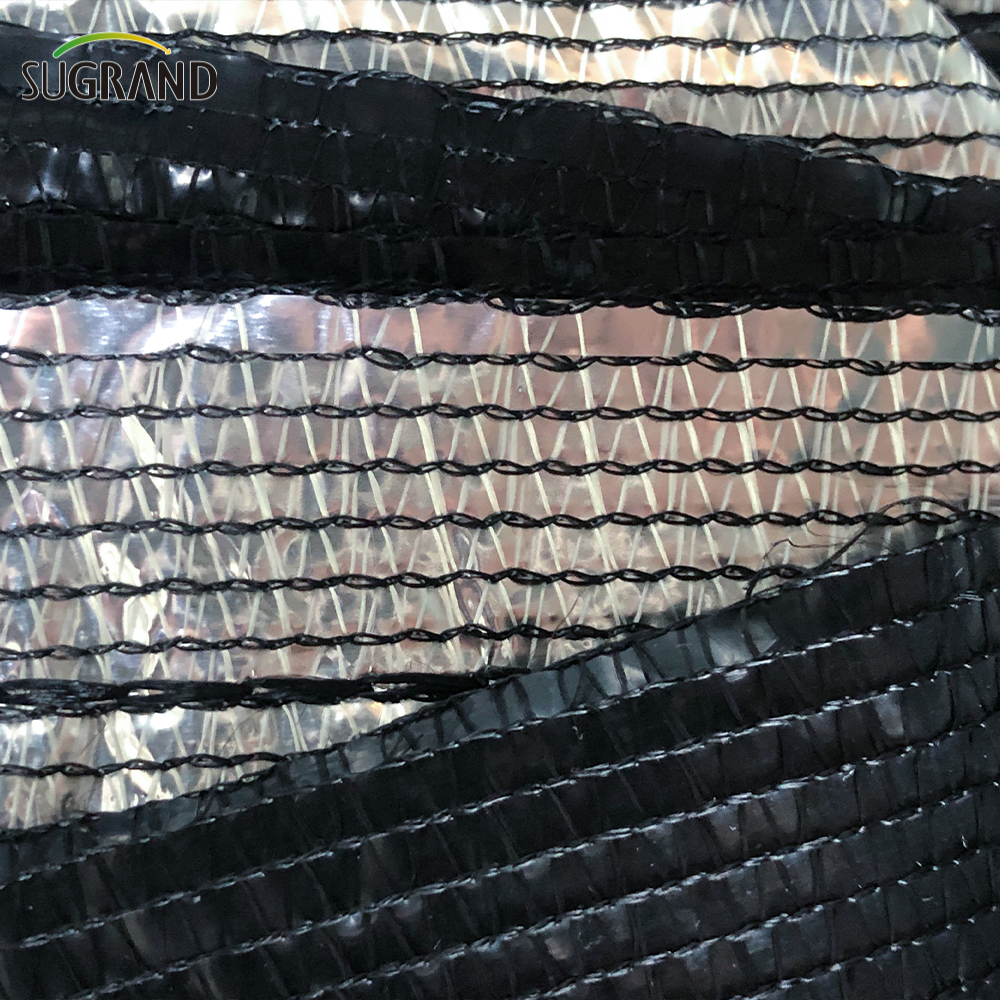 5% UV Black Out Tissu en aluminium Shade Net pour le marché de la Thaïlande 
