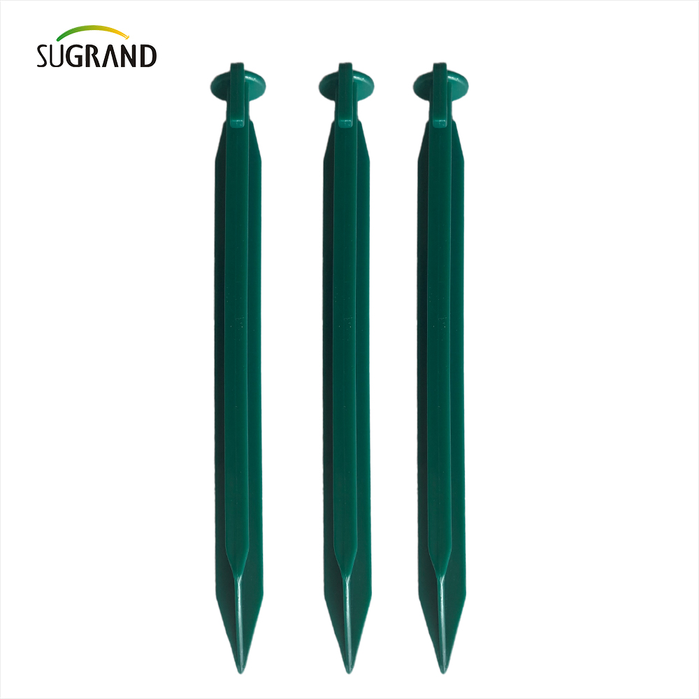 Nails de mouludes noirs en plastique Fixe de jardinage fixe Pas facile à décoller