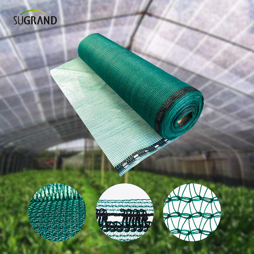 45gsm Black Greenhouse Plastic Shade Net avec 5 ans Garantie