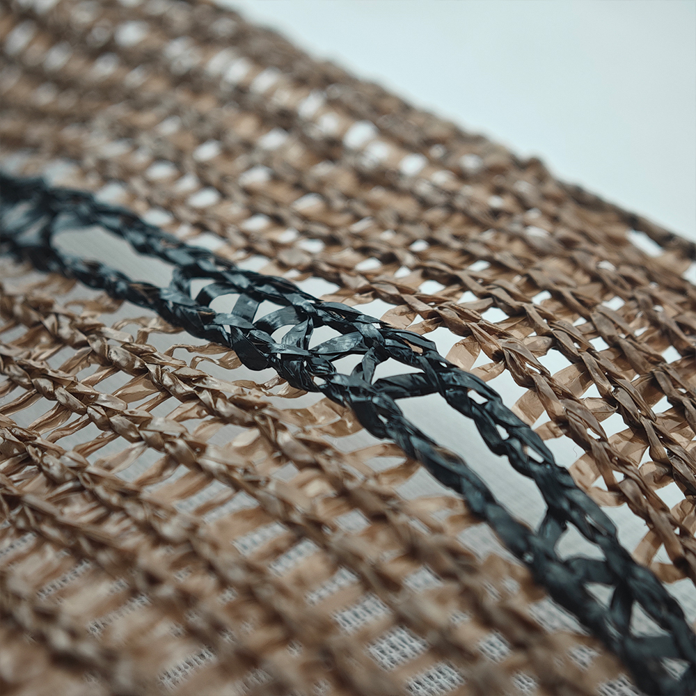 Protection UV agricole 110gsm Net d'ombrage brun pour jardin