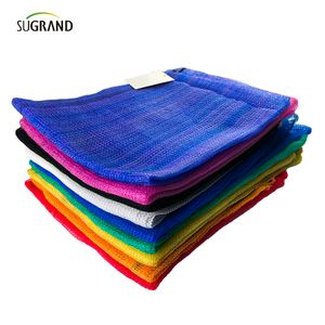 750gsm triangle en tricot vert de la construction de sécurité