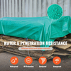 Feuille verte imperméable PE Tarpaulin en plein air robuste avec œillets renforcés