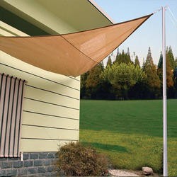 Nouvelle vierge HDPE Anti UV Sun Shade Sail auvent Triangle extérieur