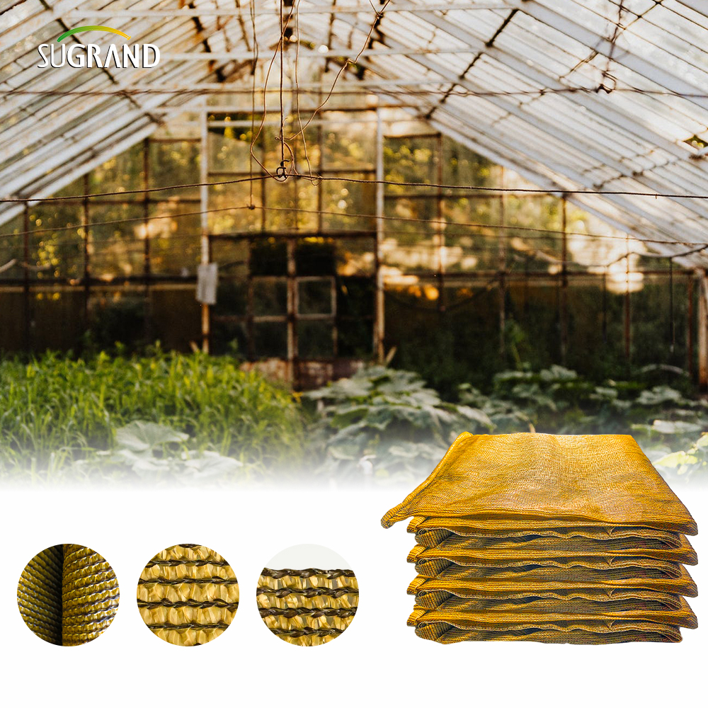 Filet d'ombrage à trois aiguilles vert citron