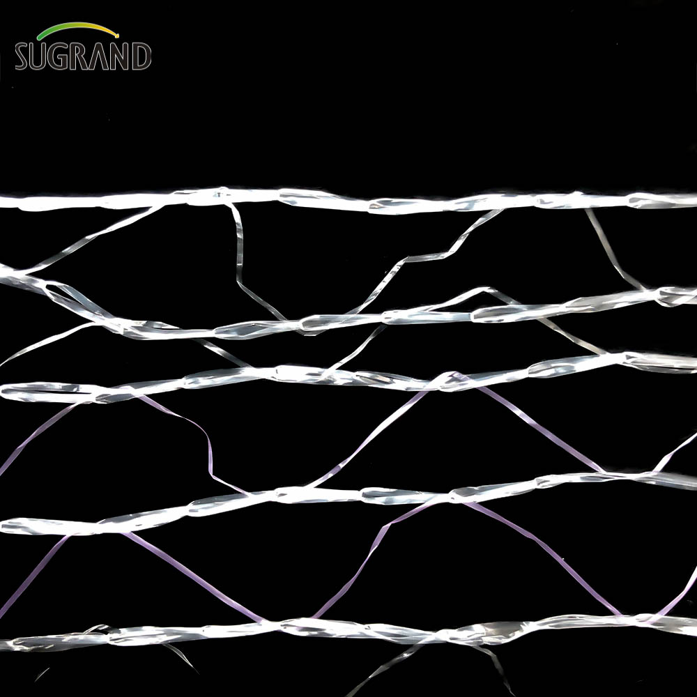 100% HDPE avec UV Net Bale Wrap Fay Net Net Plaste Pallet Net