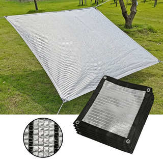 Soleil blanc extérieur réfléchissant en aluminium en aluminium