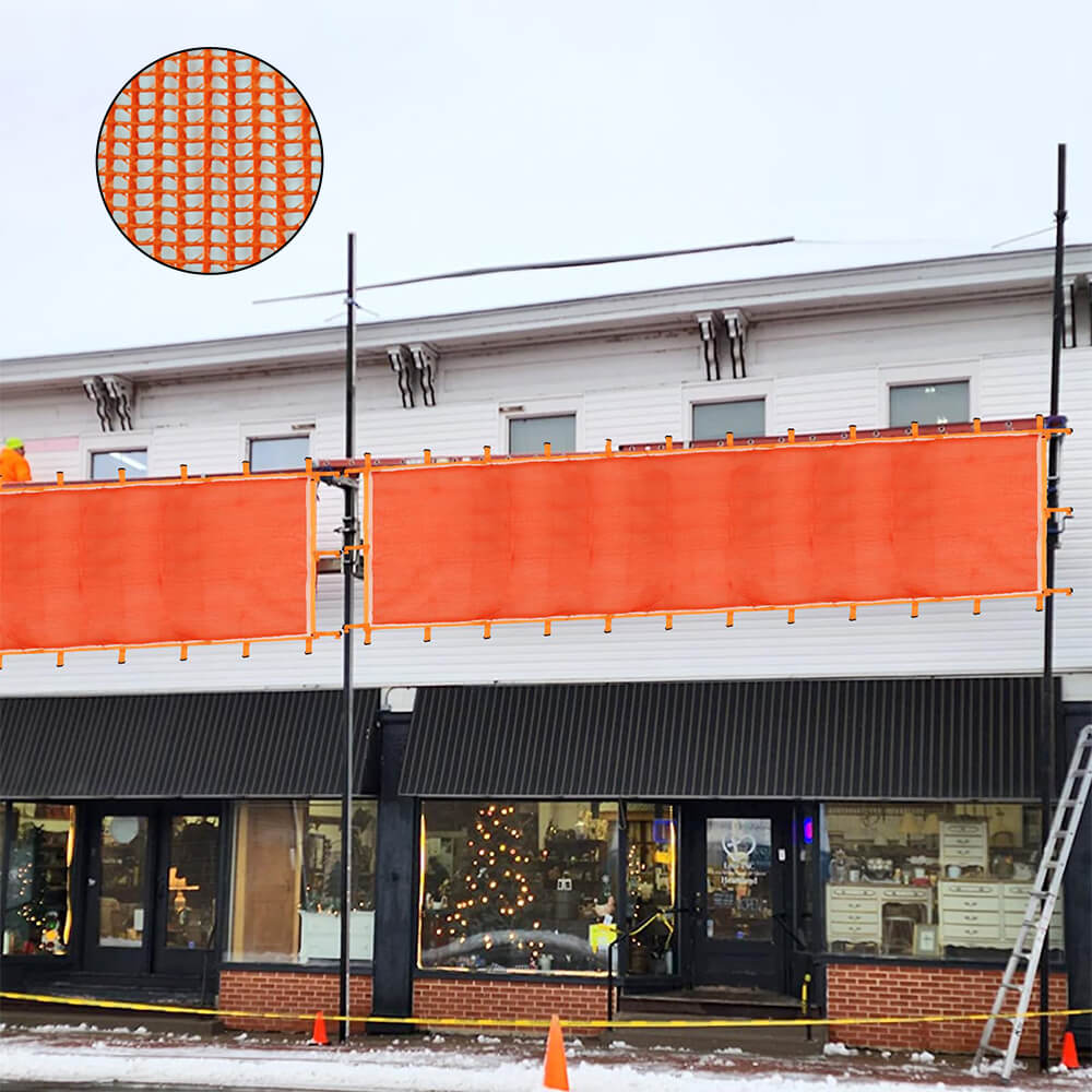 Filet de sécurité ignifuge Filet d'échafaudage anti-incendie