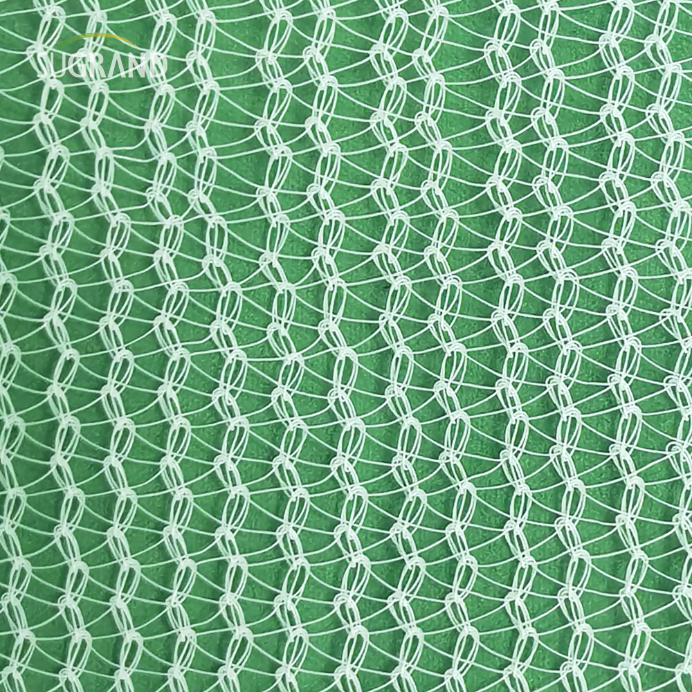 Filet blanc de débris d'échafaudage de protection de bâtiment de HDPE et d'UV