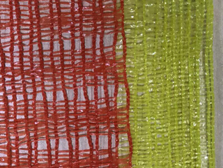 Net d'avertissement jaune et orange 60gsm