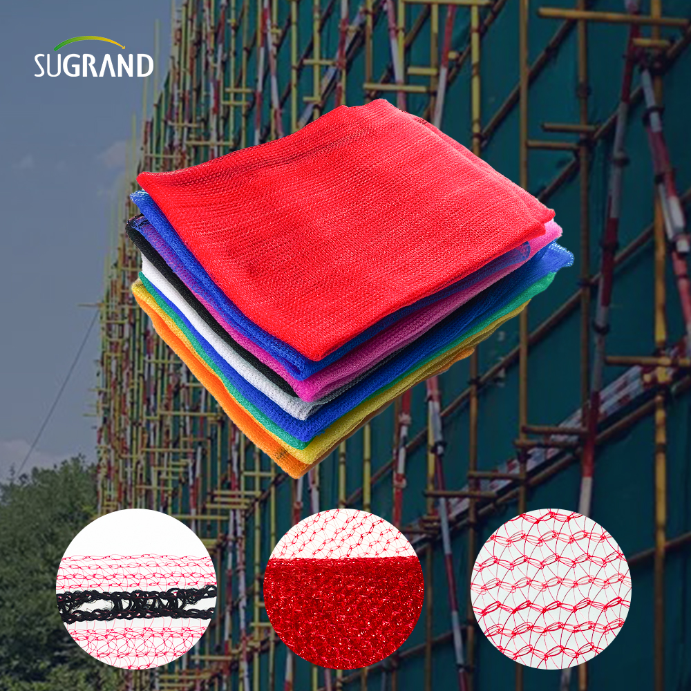 HDPE Green 930GSM Construction Protection d'échafaudage Net Fabricants