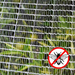 HDPE Traité UV 50gsm anti-Black Anti Bee Net