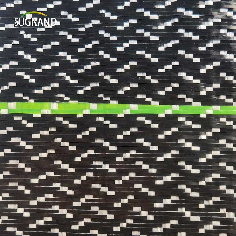 Black 90gsm Couverture de sol / Mat de mauvaises herbes